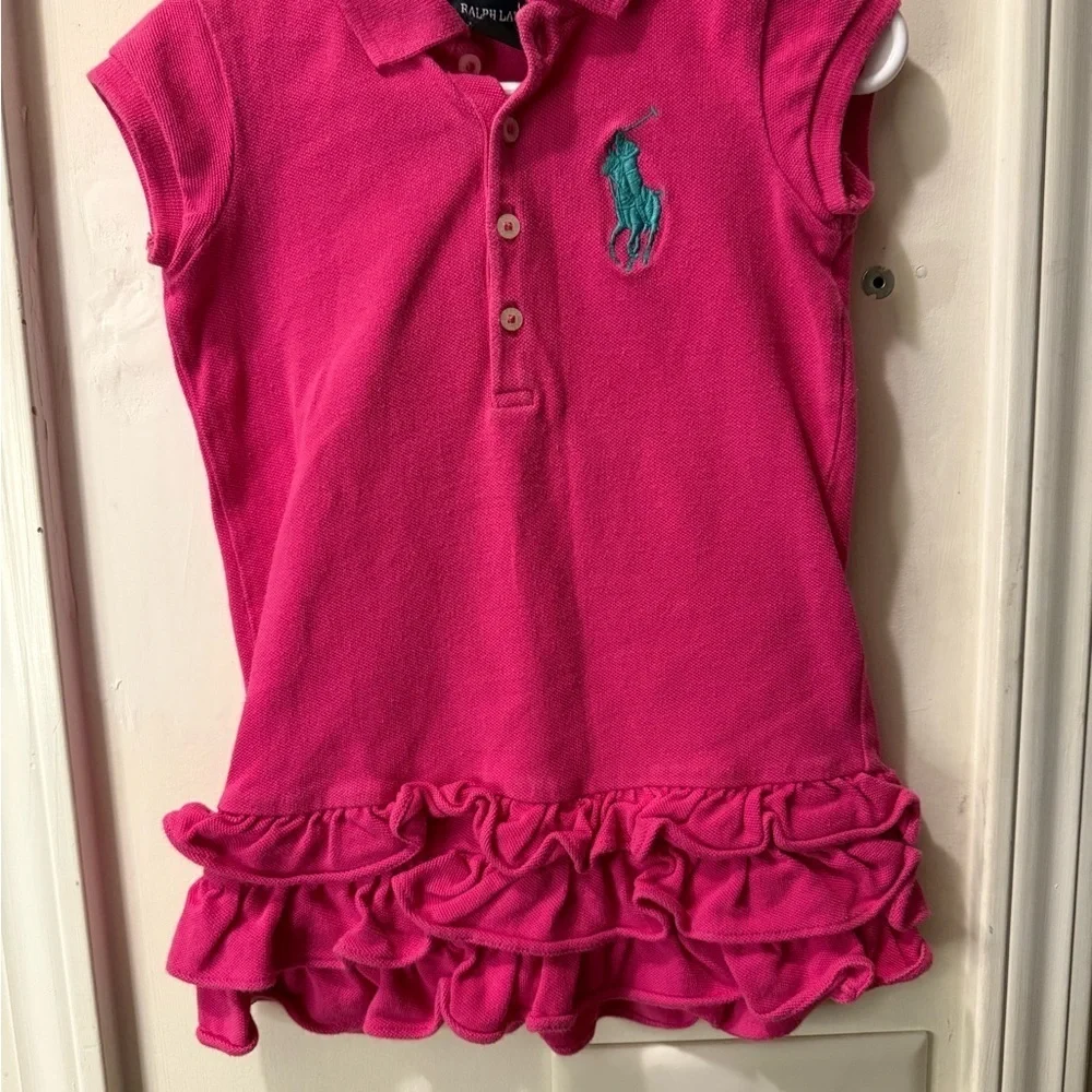 Ralph Lauren Ruffle Polo Dress